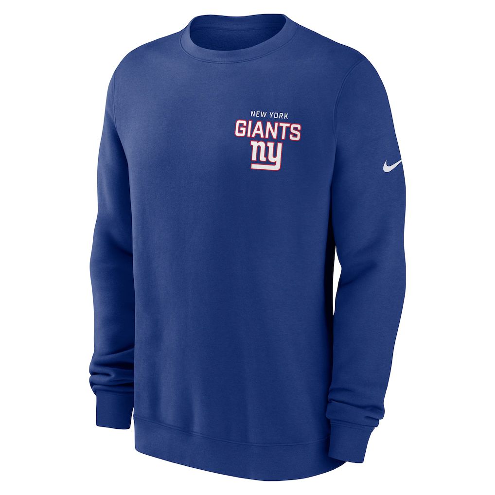 2026 NFL New York Giants round-neck sweatshirt 01->baltimore ravens->NFL Jersey